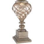 BARNES AND IVY MERCURY GLASS LED NIGHT LIGHT LAMP