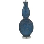 HIGH BLUE TABLE LAMP