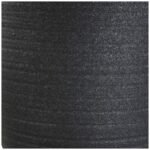 MATTE BLACK TEXTURED CERAMIC TABLE LAMP