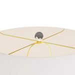 DARK GRAPHITE GRAY MODERN TABLE LAMP