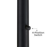 MODERN LIGHT BLASTER TORCHIERE FLOOR LAMP