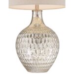 MODERN LUXE MERCURY GLASS TABLE LAMP