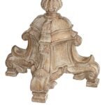 FRENCH CRYSTAL CANDLESTICK FLOOR LAMP