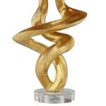 KATHY HIGH SCULPTURE LEAF TABLE LAMP