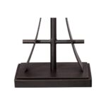 TIFFANY STYLE ART GLASS LAMP WITH DIMMER