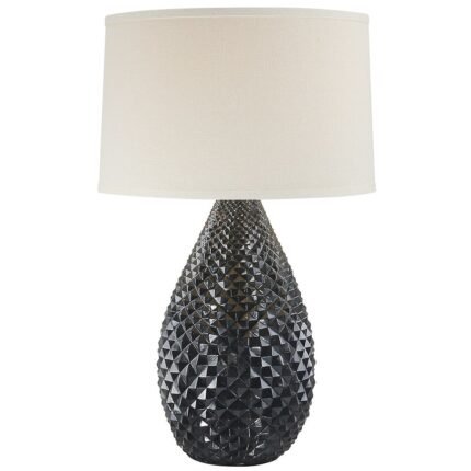 HYDROCAL TABLE LAMP IN MIDNIGHT FINISH