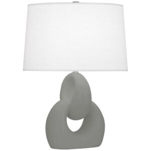 MODERN MATTE SMOKY TAUPE TABLE LAMPMODERN MATTE SMOKY TAUPE TABLE LAMP