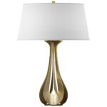 HIGH BRASS TABLE LAMP