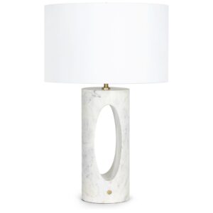 PORTIA MARBLE WHITE TABLE LAMP