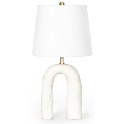 SLINKLY MARBLE TABLE LAMP