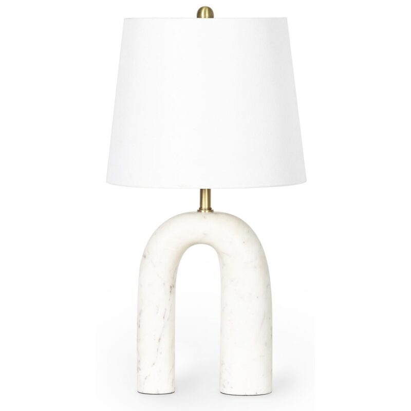 SLINKLY MARBLE TABLE LAMP