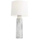 PORCELAIN THUNDERCLOUD TABLE LAMP