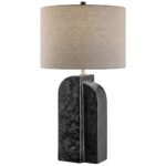 MODERN BLACK TABLE LAMP
