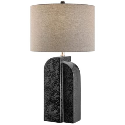 MODERN BLACK TABLE LAMP