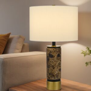 MARBLE STONE TABLE LAMP