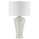 FLOATING CLOUD BLUE GRAY TABLE LAMP
