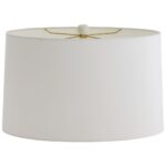 CERAMIC WHITE TABLE LAMP