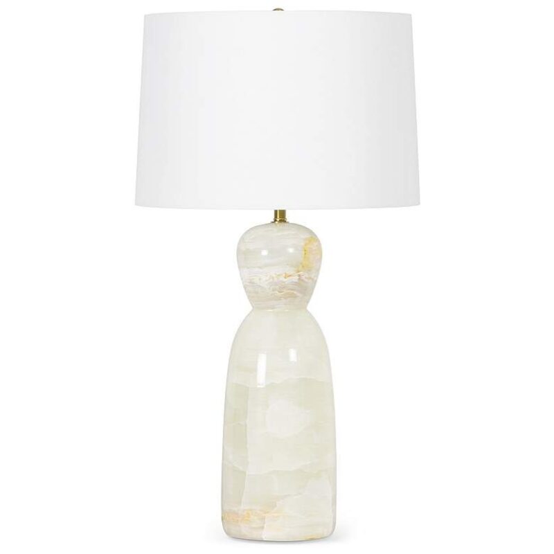 INDIE WHITE JADE TABLE LAMP