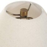 Dark Brown Pattern Glass Table Lamp