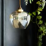 EASYFIT CHAMPAGNE GLASS CEILING LIGHT SHADE