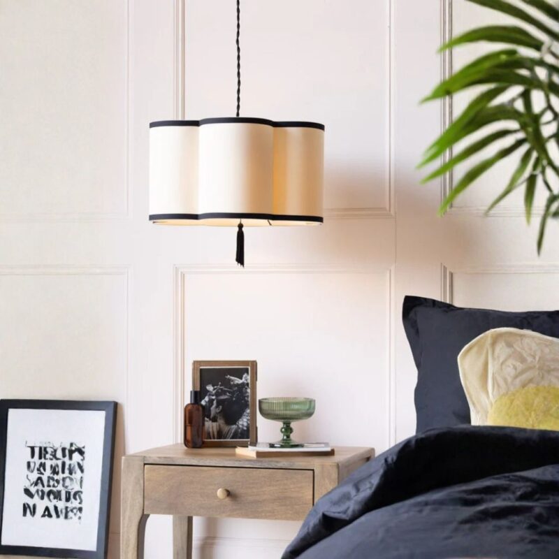 LANTERN CURVED CEILING LIGHT SHADE