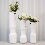 VERTICAL HARMONY VASE WHITE