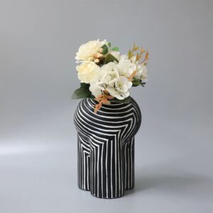 HARMONIC FORM ABSTRACT RESIN VASE