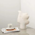 THE MYSTIC HUMAN FACE DECOR WHITE