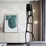 SCULPTED ELEGANCE TREE DESIGN FLOOR LAMP