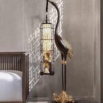 ELEGANT CRANE SCULPTURE