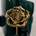 IMPERIAL GLOW CERAMIC ACCENT VASE