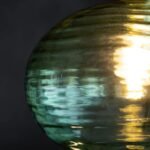 SWIRLED GLASS EASYFIT CEILING LIGHT SHADE IN AMBER