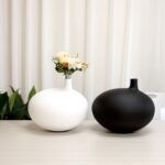 ROUNDED HARMONY VASE BLACK