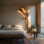 CONTEMPORARY BROWN WALL SCONCE DESIGN