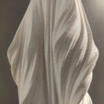 FLOW FORM VASE WHITE