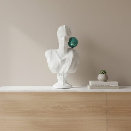 MODERN MUSE BUST WHITE