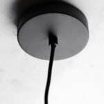 PINK AND RED TASSEL EDGE CEILING LIGHT