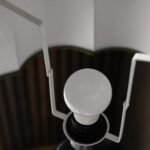 GREEN SCALLOPED EASYFIT LAMPSHADE