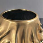 FLUID FORM VASE GOLD