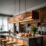 HANDCRAFTED PENDANT LIGHT BROWN