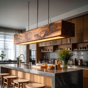 HANDCRAFTED PENDANT LIGHT BROWN