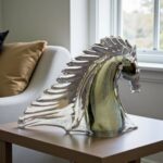 MAJESTIC CRYSTAL HORSE