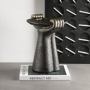 HAMMERED BLACK RESIN LIFTING PLATE