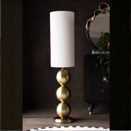GOLDEN BALLS FLOOR LAMP