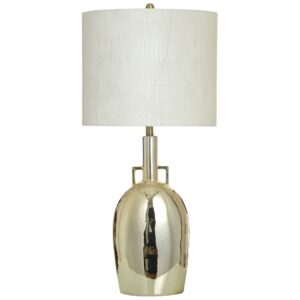 Before and after dark living room — dim single overhead light versus layered lamp plan with three table lamps
