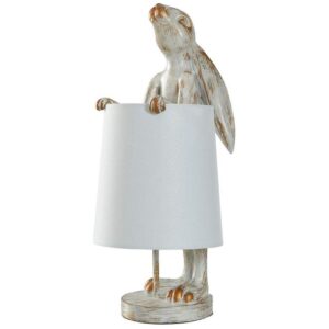 Table lamp shade size reference chart showing recommended shade widths for different base heights