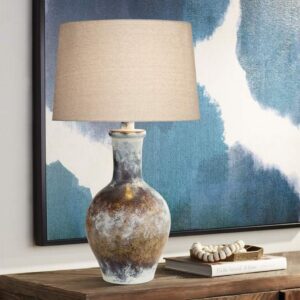 Traditional table lamps bronze — bronze accent lamp in a traditional column form showing the most accessible and versatile traditional lamp style