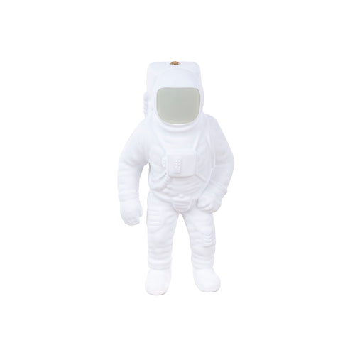 Table Lamp Astronaut, full front view of the astronaut sculpture