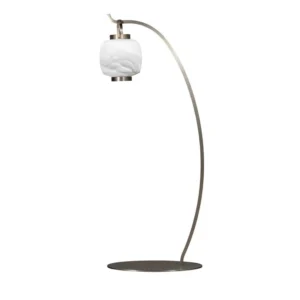 Murano glass lantern floor lamp, front view