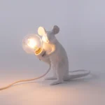 Table Lamp Mouse, illuminated view